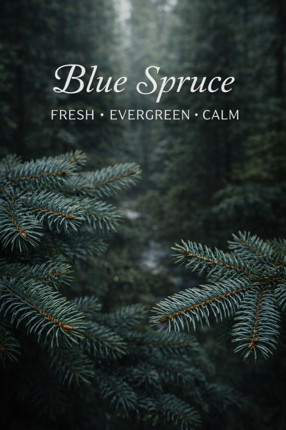 Blue Spruce Incense Fresh Evergreen Forest Home Fragrance