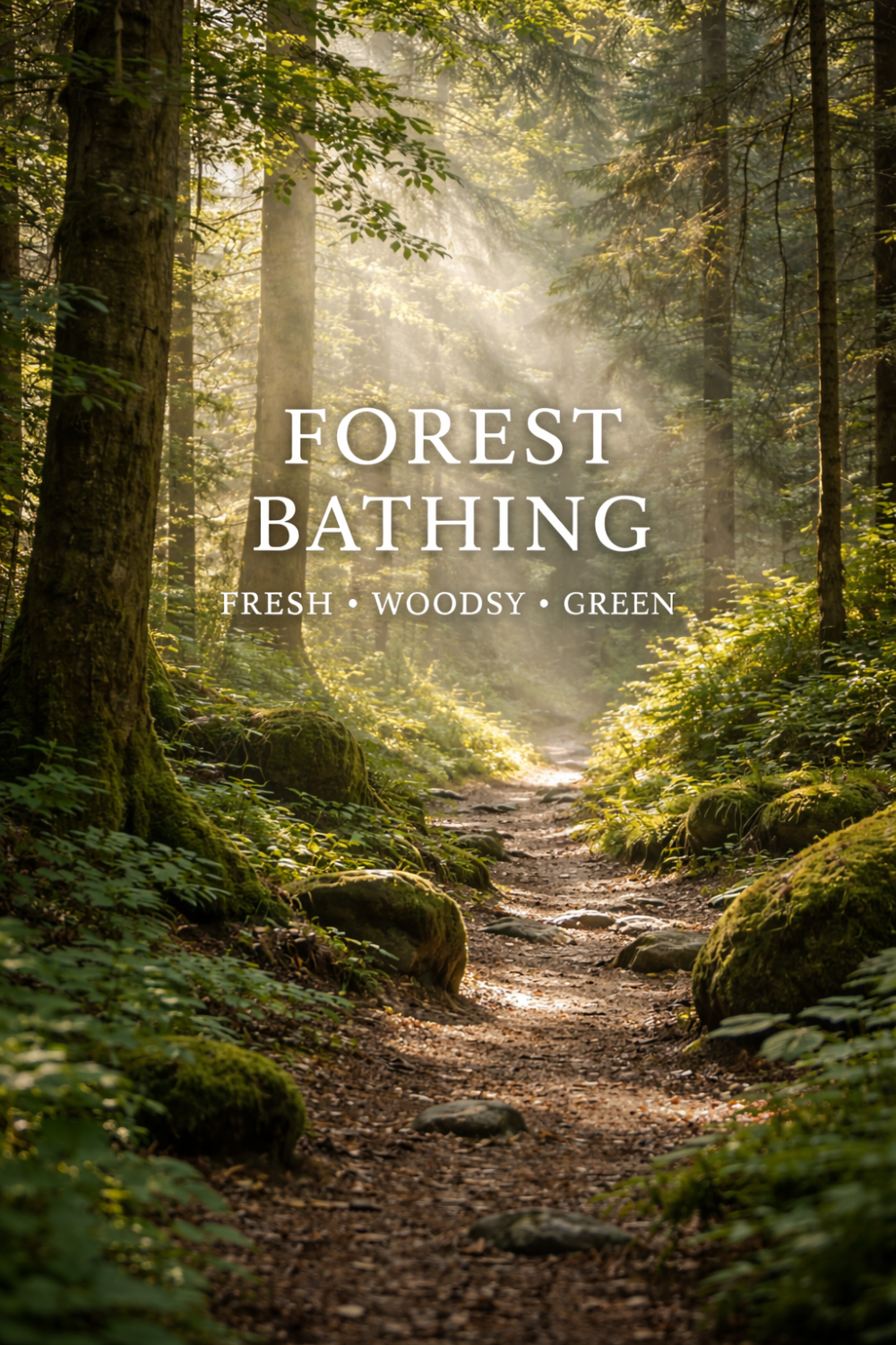 Forest Bathing Incense Fresh Woodsy Green Home Fragrance