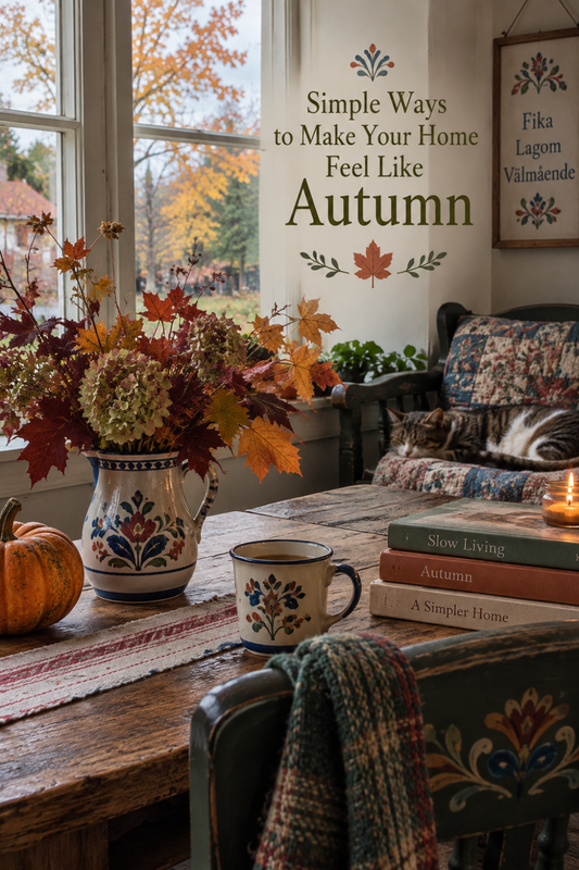 Simple Ways to Make Your Home Feel Like Autumn
