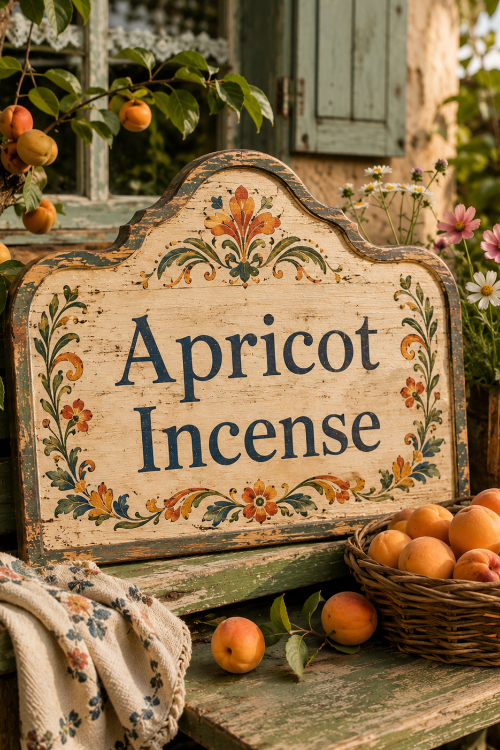 Apricot Incense: Soft Fruity Floral Scent