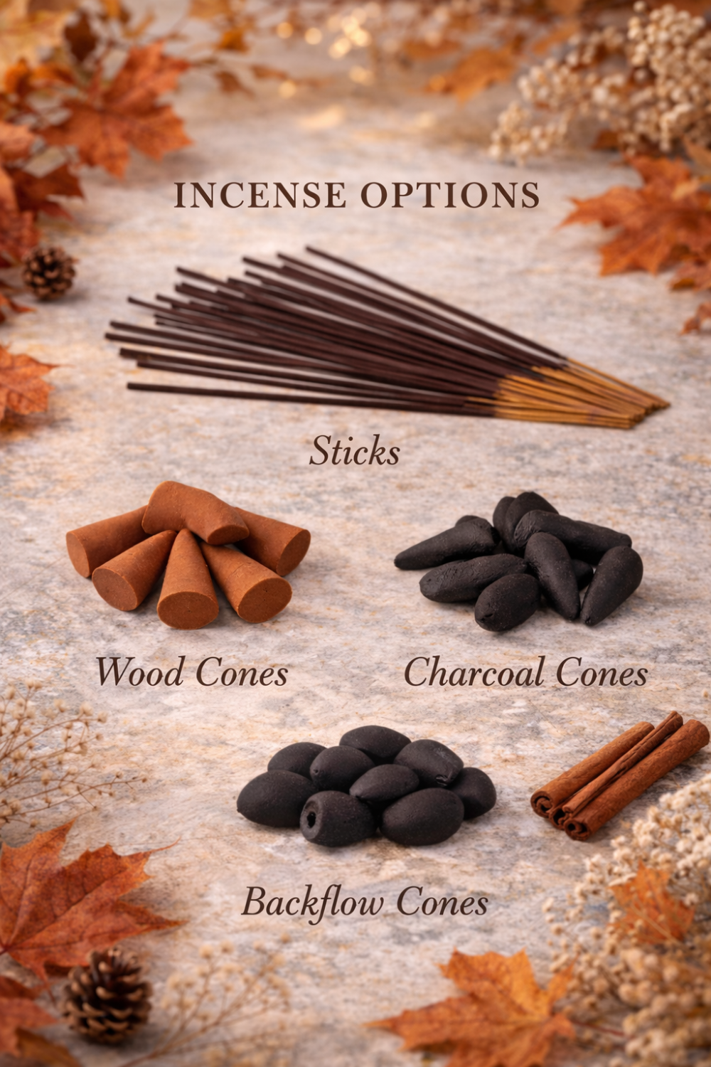 Dark Cottage Autumn Incense Sampler: Moody Fall Incense & Dark Cottage Scents
