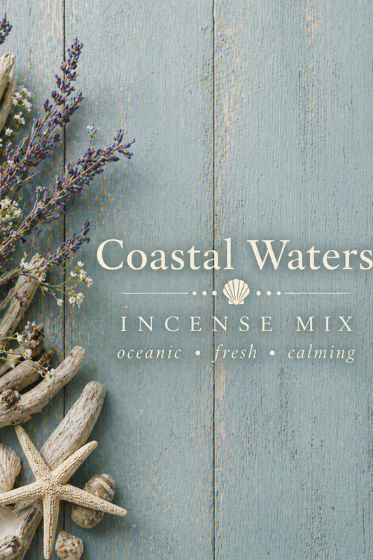 Coastal Waters Incense Mix: Ocean and Sea Salt Scents