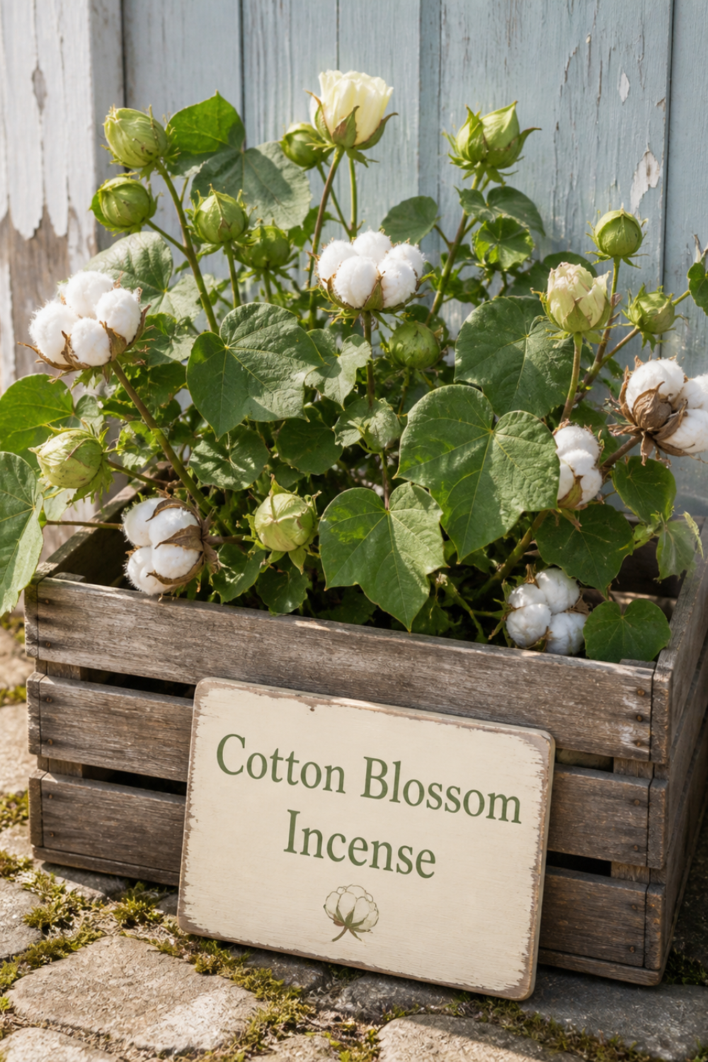 Cotton Blossom Incense A Fresh Laundry Scent for Clean Cottage Homes