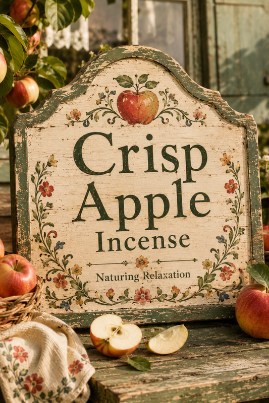 Crisp Apple Incense: Fresh Apple Scent