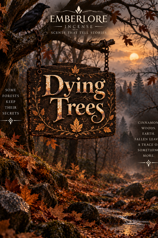 Dying Trees Incense | Fallen Leaves, Dark Woods & Spice