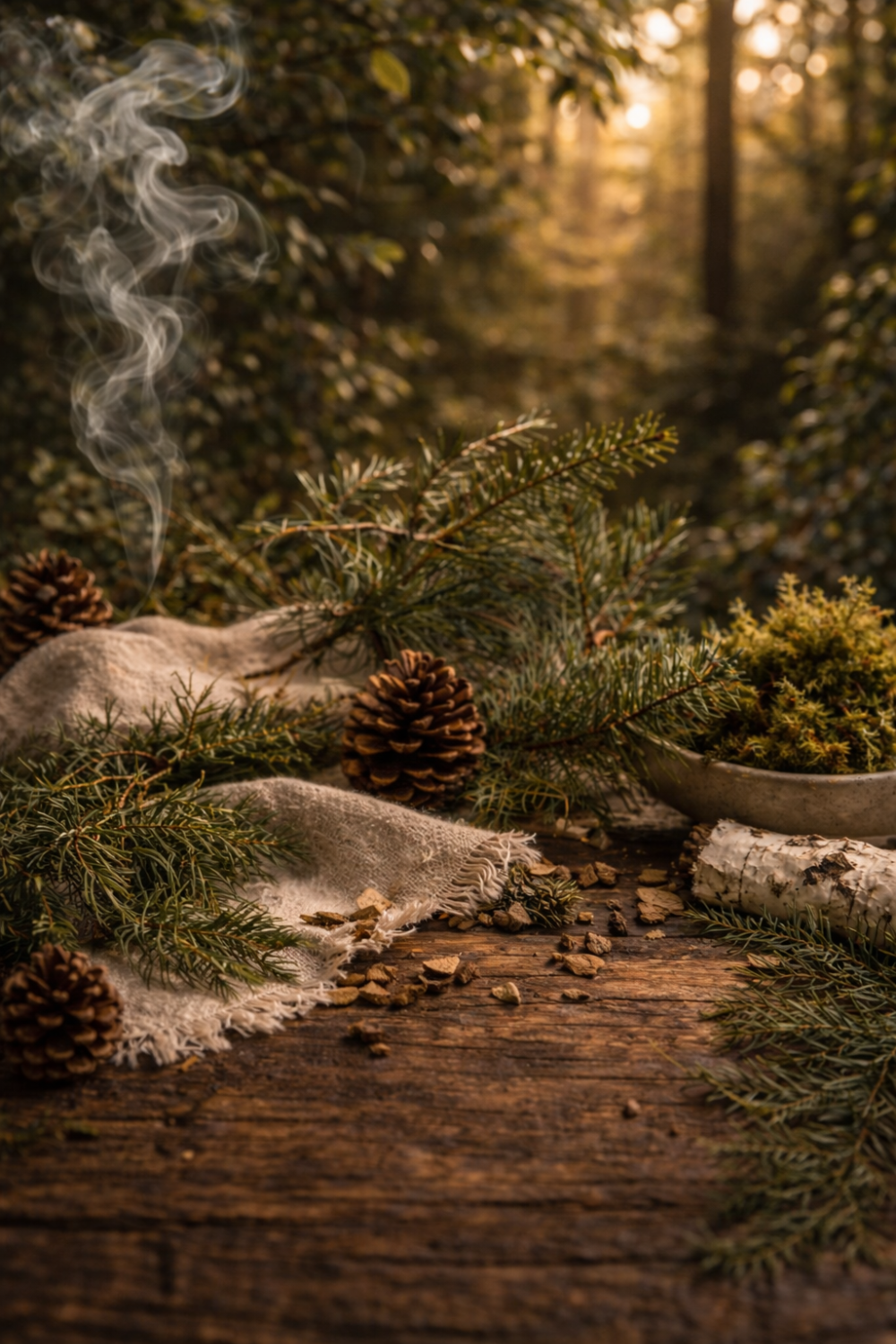 Forest Walk Incense – Fresh Woodsy Scent for a Calm, Grounded Home