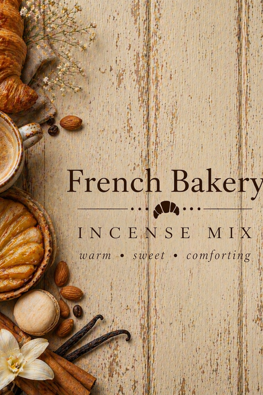 French Bakery Incense Mix: Pastry and Coffee Scents