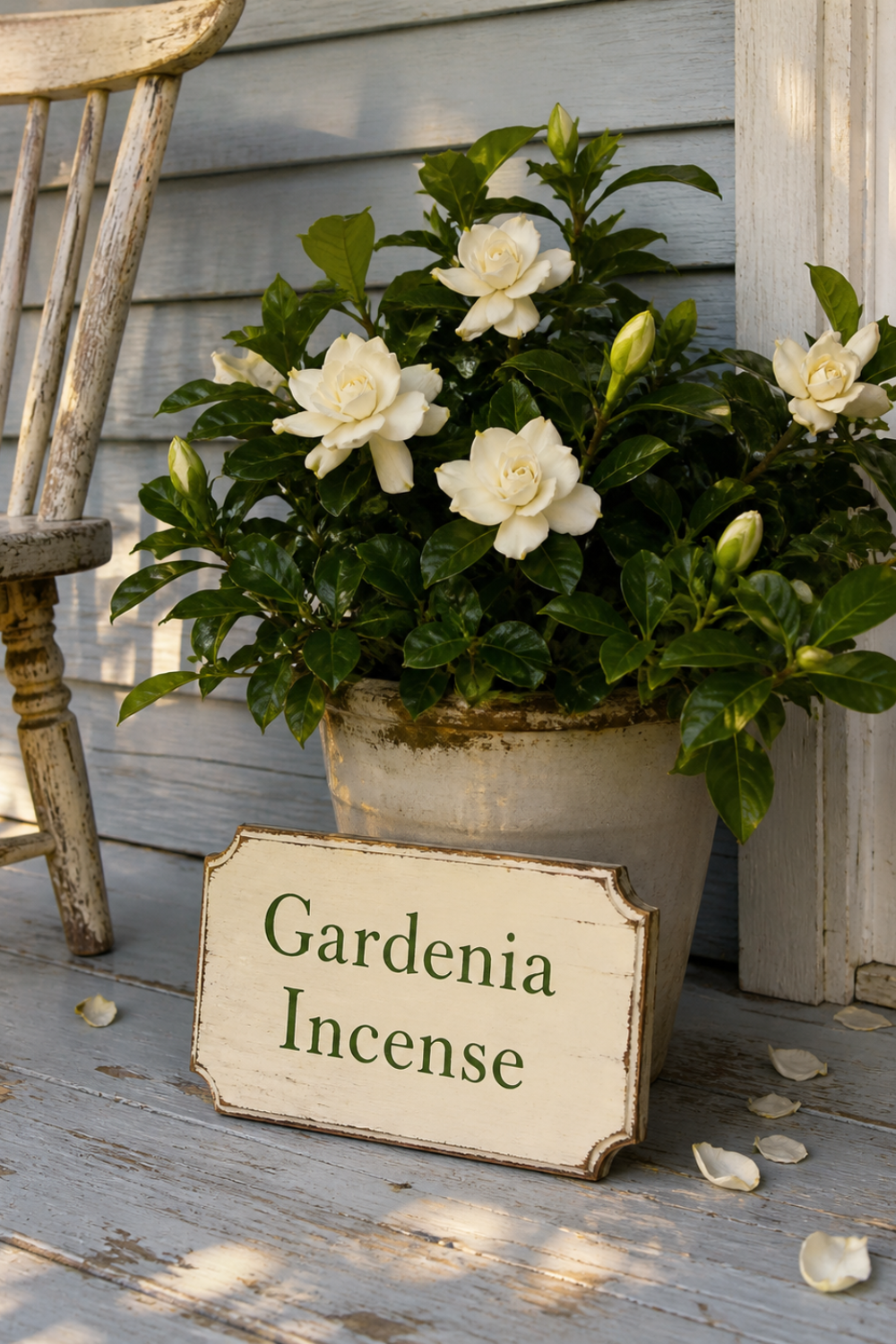 Gardenia Incense A Creamy White Floral Scent for Summer Evenings