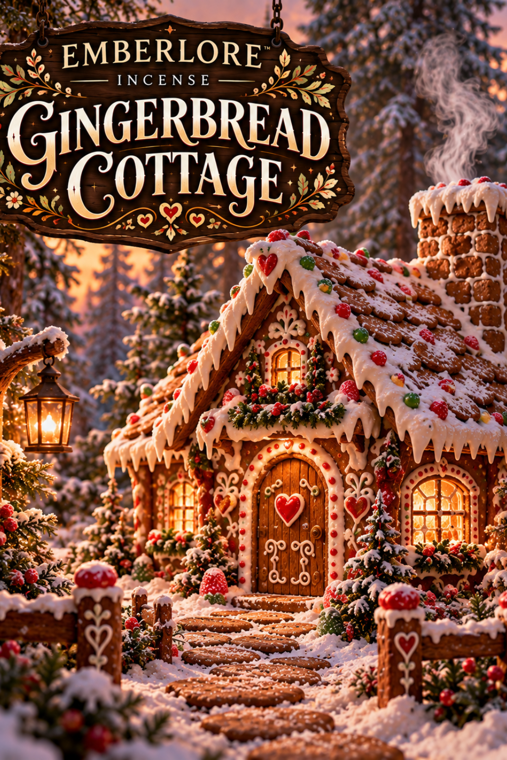 Gingerbread Cottage Incense | Sweet Spiced Gingerbread Scent