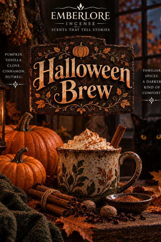 Halloween Brew Incense | Toasted Pumpkin & Autumn Spice