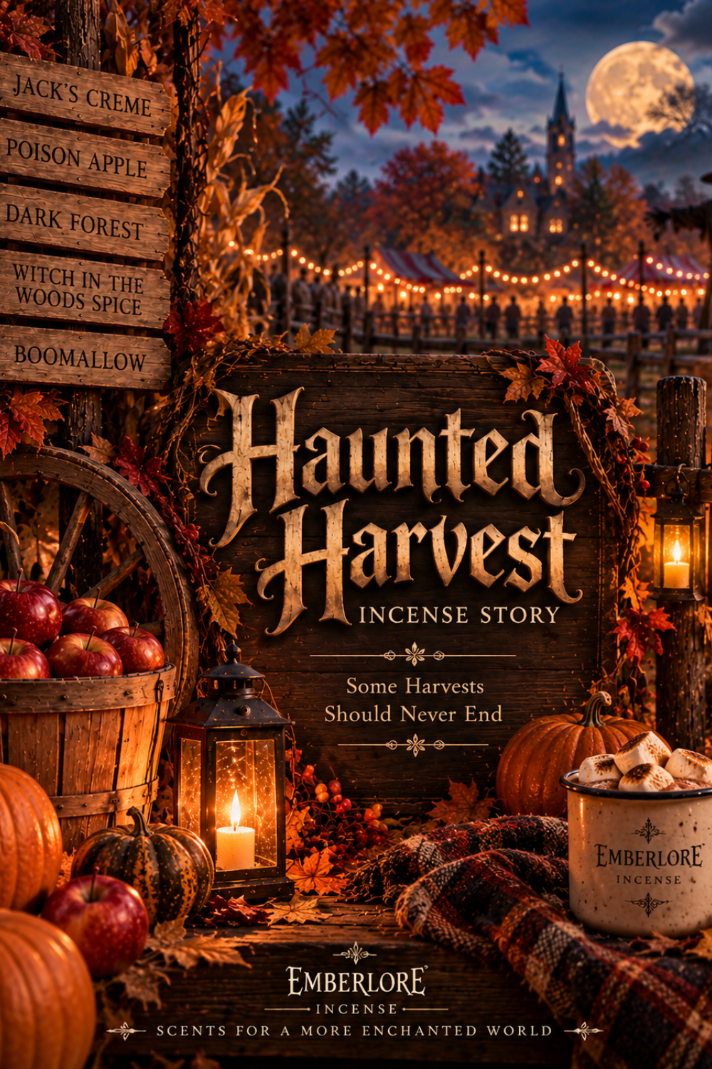 Haunted Harvest Incense | An Autumn Festival After Dark