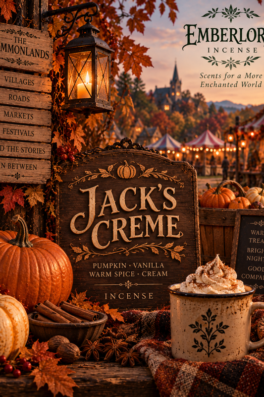 Jack’s Creme Incense | Creamy Pumpkin Spice & Vanilla