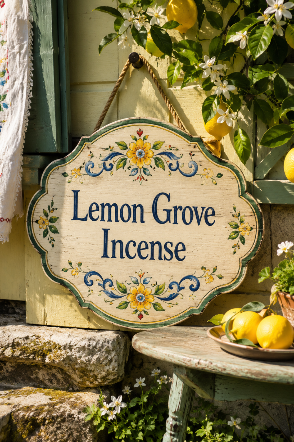 Lemon Incense – Bright Citrus Scent for a Fresh, Clean Home