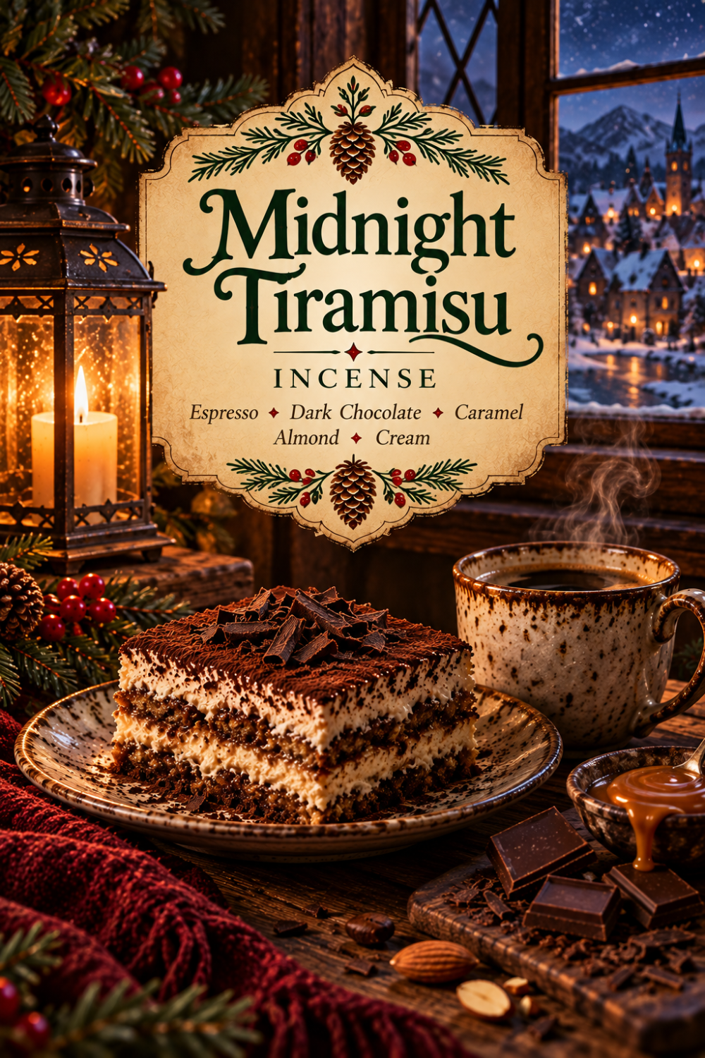 Midnight Tiramisu Incense | Espresso & Dark Chocolate