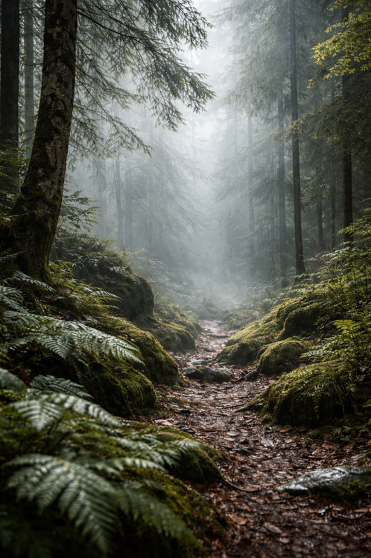 Moss and Mist Incense Fresh Rainy Forest Home Fragrance