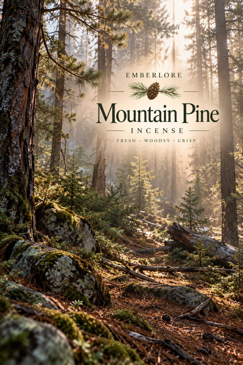 Mountain Pine Incense | Pine, Cedar & Juniper Forest Incense