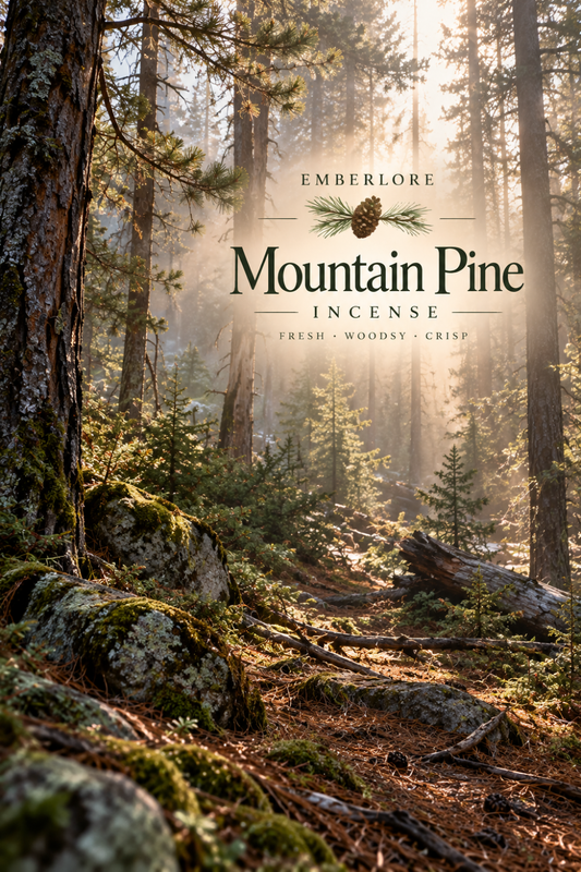 Mountain Pine Incense | Pine, Cedar & Juniper Forest Incense