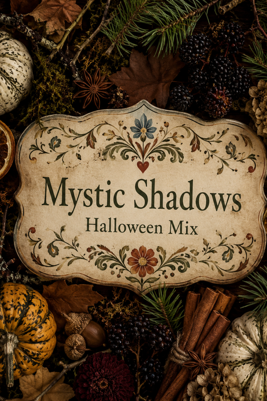 Mystic Shadows Halloween Incense Mix: Dark Autumn Scents
