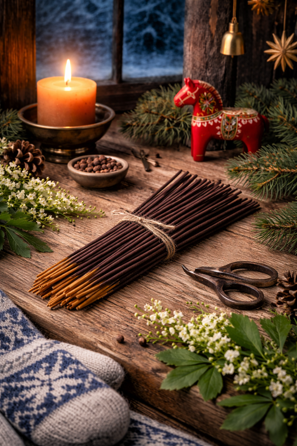 Midnight Spice Berry Incense: Warm Fruit and Spice Fragrance