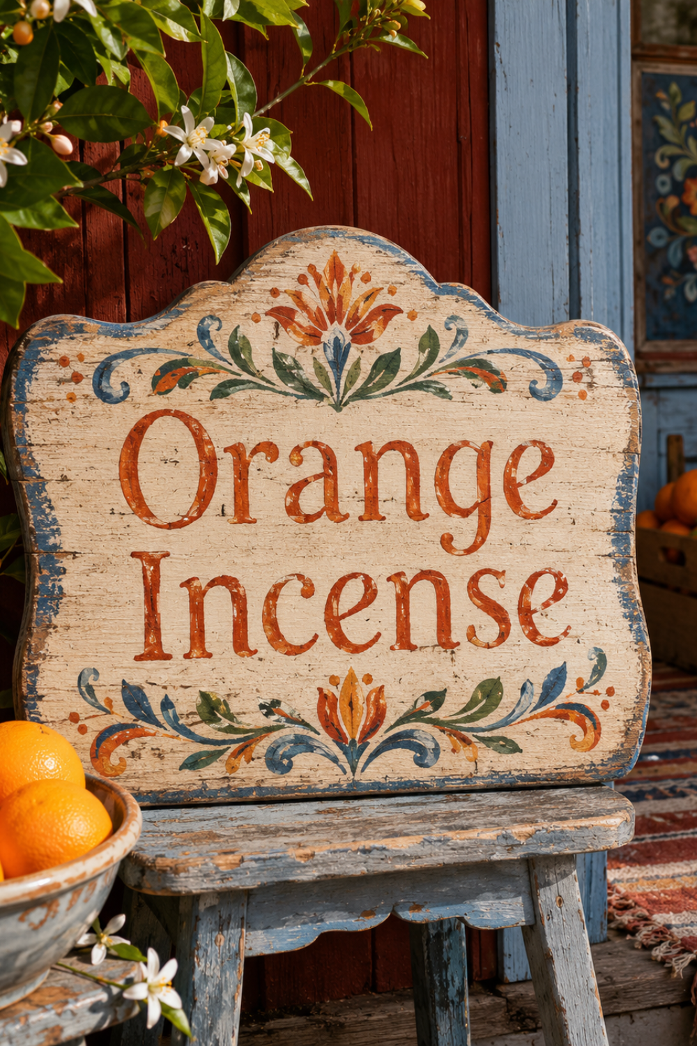 Orange Incense – Bright Citrus Scent for a Fresh, Cheerful Home