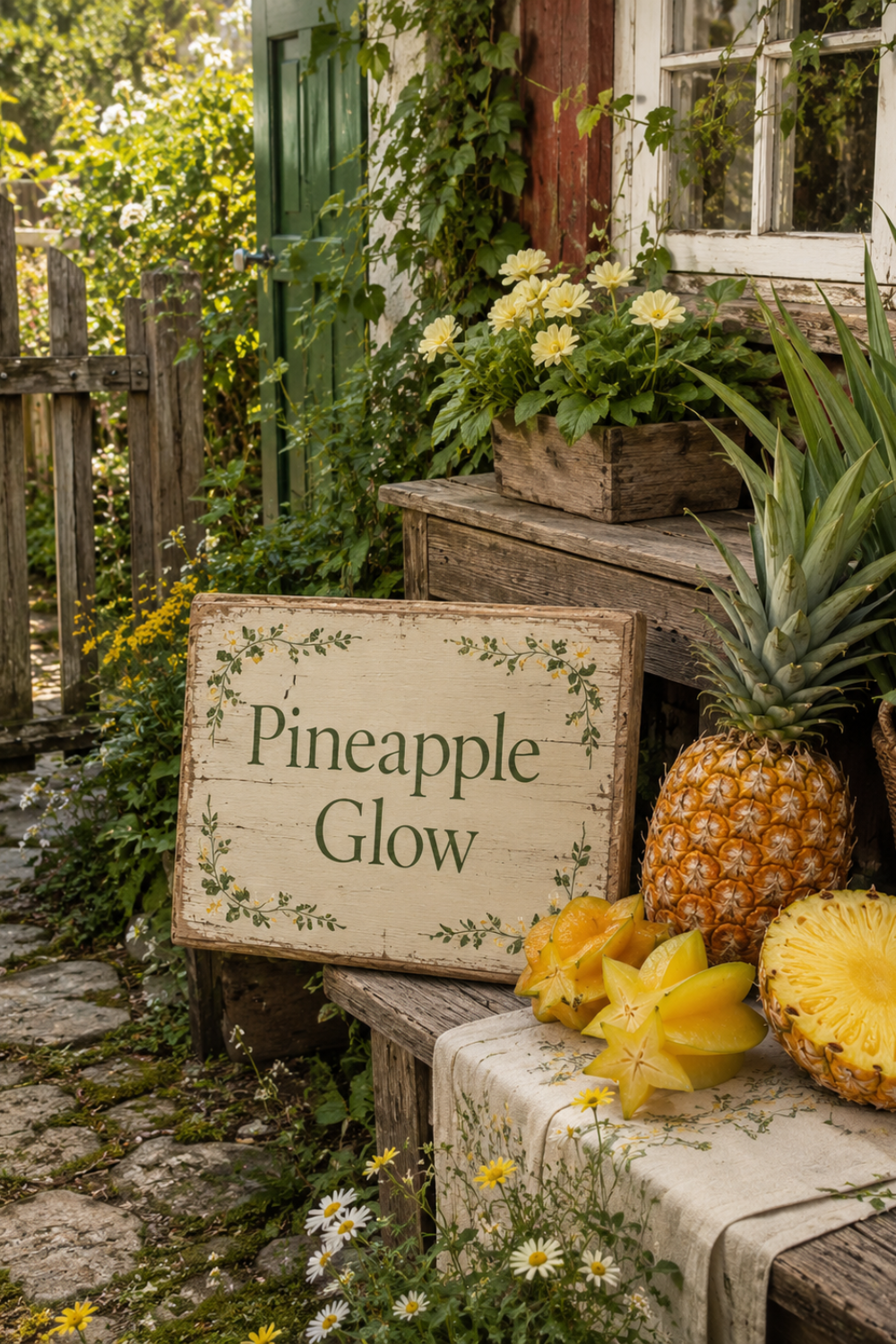 Pineapple Glow Incense:  Tropical Pineapple Scent