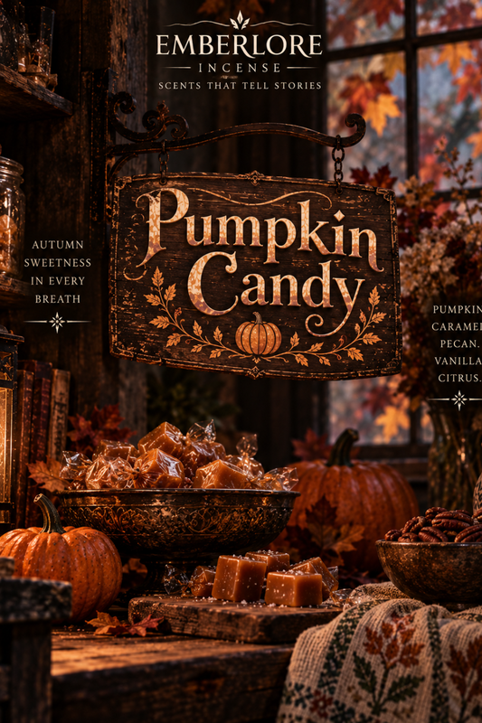 Pumpkin Candy Incense | Pumpkin Caramel & Roasted Pecan
