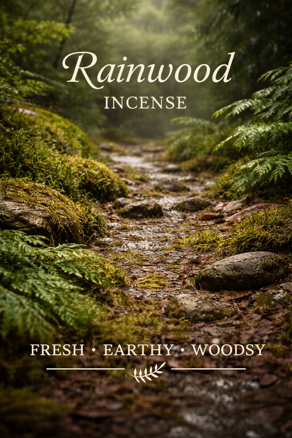 Rainwood Incense Fresh Forest Rain Home Fragrance