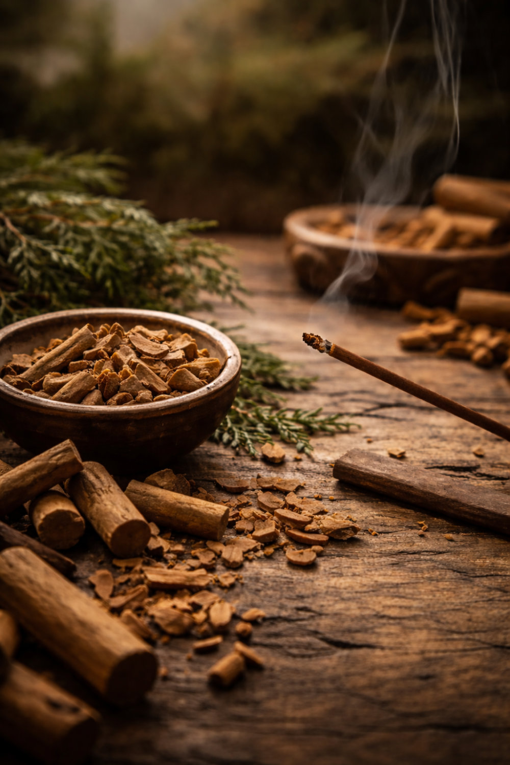Sandalwood Incense Warm Classic Wood Home Fragrance