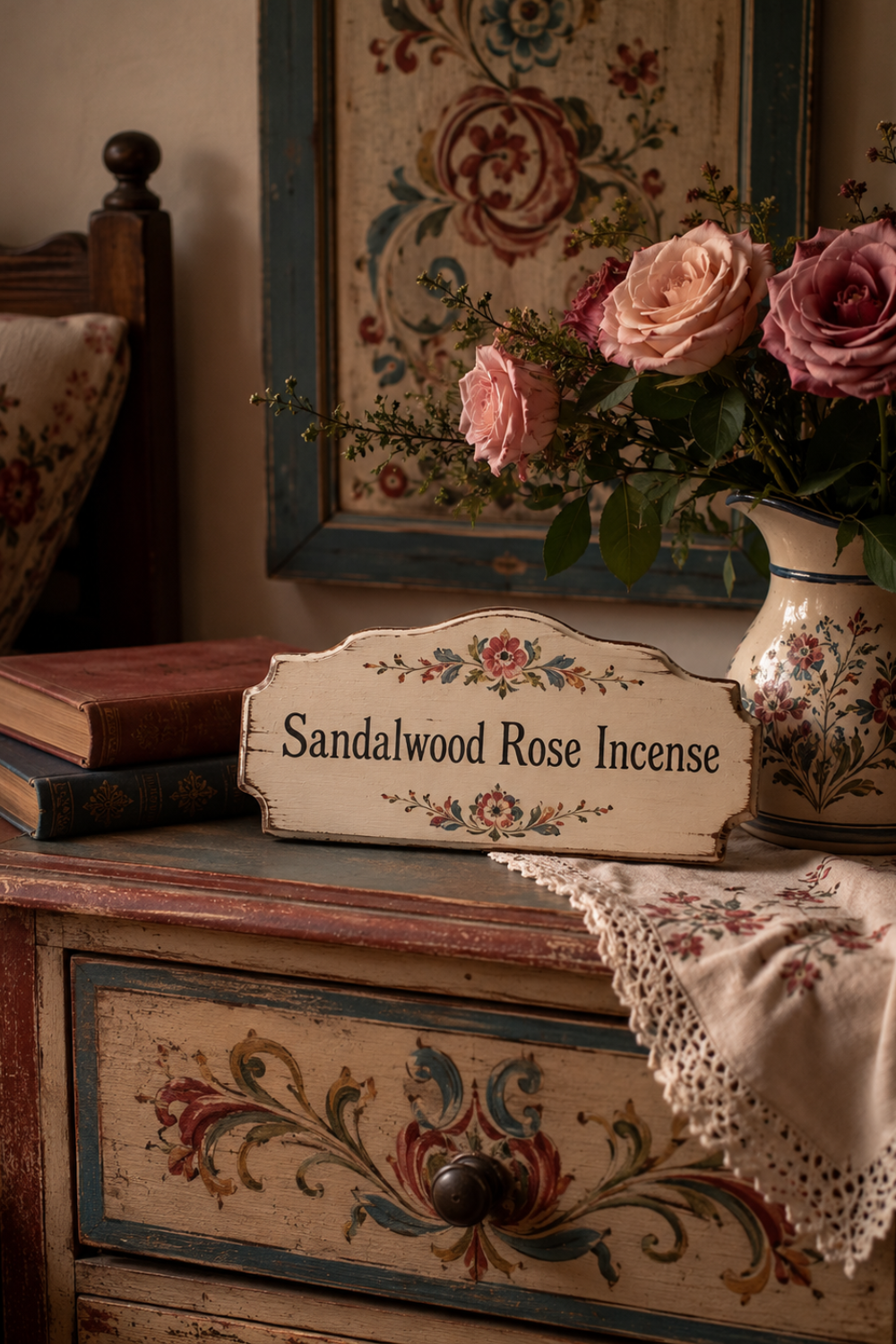 Sandalwood Rose Incense for Quiet Evenings at Home