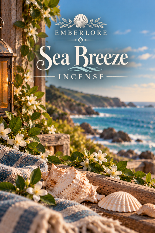 Sea Breeze Incense | Fresh Coastal Citrus & Green Scent
