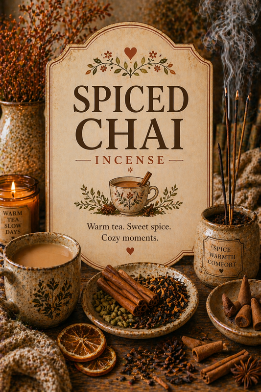 Spiced Chai Incense for Cozy Cottage Tea Moments