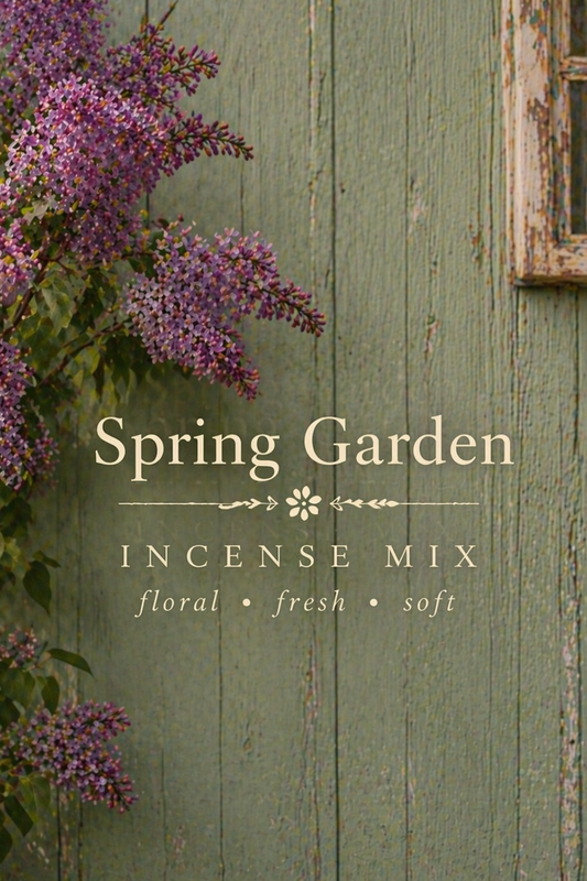 Spring Garden Incense Mix: Fresh Floral Scents