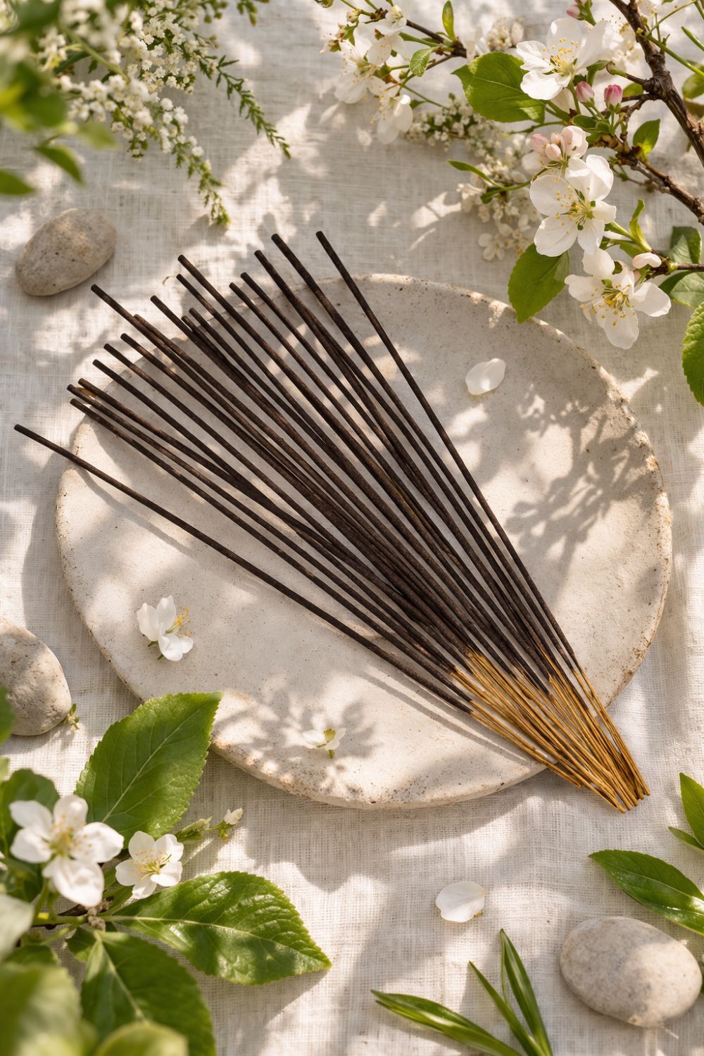 Rosemary Sage Incense for Fresh Herbal Cottage Air