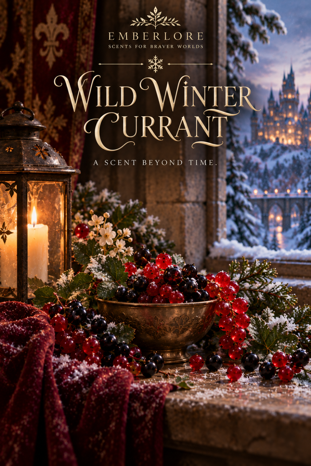 Wild Winter Currant Incense | Red & Black Currant