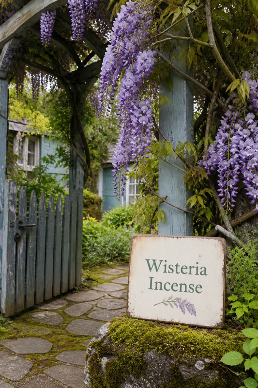 Wisteria Incense A Soft Floral Scent for Spring Cottage Evenings