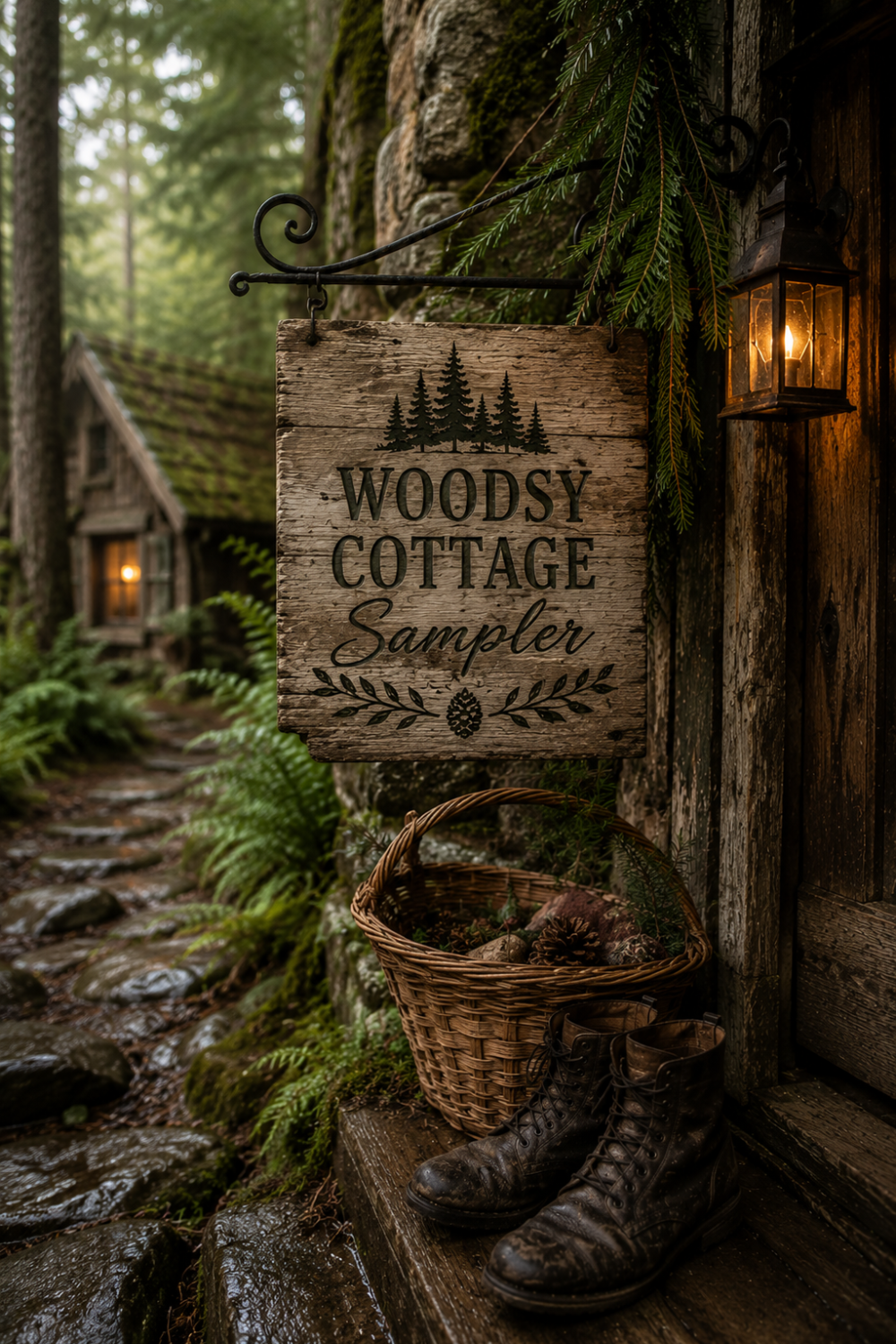 Woodsy Cottage Incense Sampler: Earthy Handmade Scents